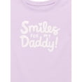 thumbnail image 2 of Garanimals Baby Girl Graphic T-Shirt with Short Sleeves, Sizes 0M-24M, 2 of 3