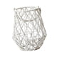 thumbnail image 5 of Candelabro colgante con forma de farol, jaula de alambre de cuerda tejida, decoración de mesa vintage, decoración bohemia para el hogar, para bodas, Altura 28cm, 5 of 8