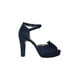 thumbnail image 2 of ZAPATILLA VESTIR CASUAL LEON MUJER DAMA AZUL MARINO GAMUZA 9918 Leon 9918, 2 of 3
