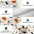 thumbnail image 6 of Halloween Ghost Outdoor Rug for Patio/Deck/Porch, Non-Slip Large Area Rug 4 x 6 Ft, Beige Orange Pumpkin Cat Stars Bat Indoor Outdoor Rugs Washable Area Rugs, Reversible Camping Rug Carpet Runner, 6 of 8