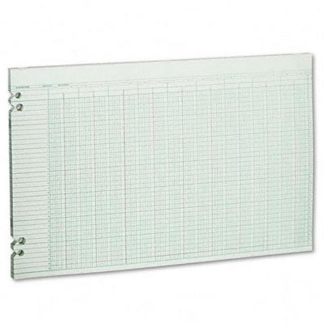 Accounting Sheets 30 Columns 11 x 17 100 Loose Sheets Pack GN