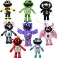 thumbnail image 2 of Nightmare Critters Baba Chops Plush Anime Simon Smoke Poe Touille Plushie Maggie Mako Soft Stuffed Home Decor Doll Toy Gift, 2 of 5