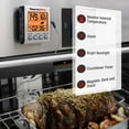 thumbnail image 3 of ThermoPro TP-16S Digital Meat Thermometer Accurate Candy Thermometer Smoker Cooking Food BBQ Thermometer for Grilling with Smart Cooking Timer Mode and Backlight, 3 of 7