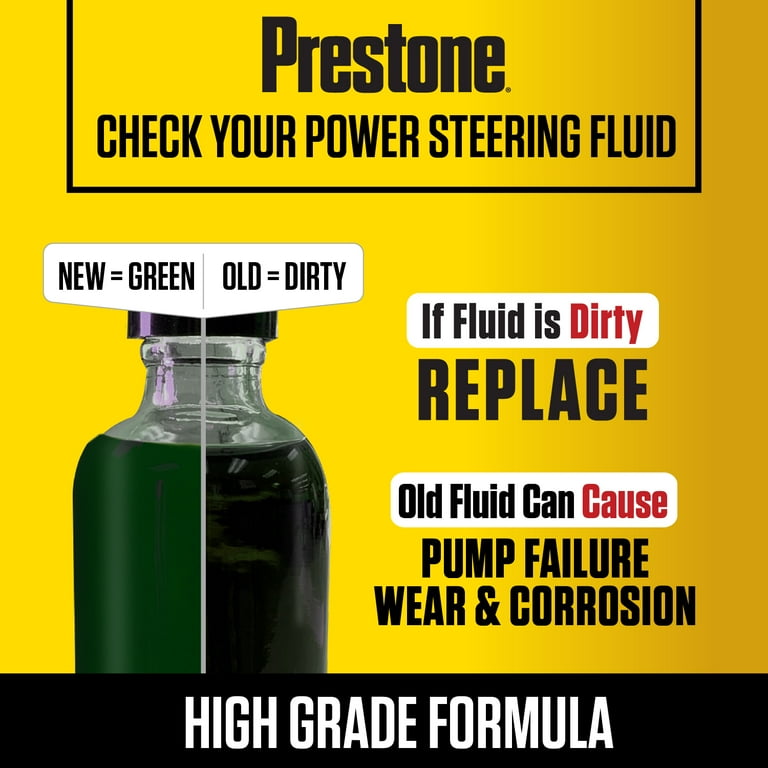 Prestone Full Synthetic Power Steering Fluid for American Vehicles