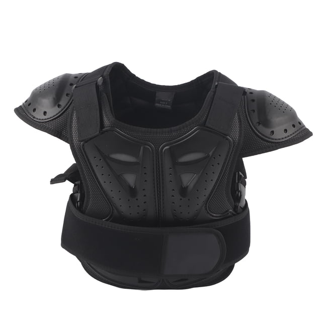 Armadura de montar para niños, chaleco de armadura de montar en motocicleta, chaleco protector de motocicleta, protector de pecho y espalda, compacto y liviano