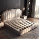 thumbnail image 3 of Royal Nordic Double Bed Modern Minimalist King Queen Frame Double Bed Twin Living Room Letti Matrimoniali Furniture For Bedroom My Lux Decor Round, 3 of 9