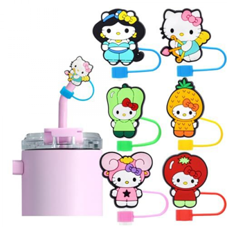 Stanley Cup Accessories Kit – Silicone Boot, Carrier Strap, Straw Covers, Lipstick Holder & Keychain Charms