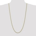 thumbnail image 2 of 14k Yellow Gold 30 Inch 2.5mm Rope Chain Necklace Pendant Charm, 2 of 9