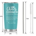 thumbnail image 2 of Director Of Nursing Gifts, Nurses Week Gifts, 20oz Stainless Steel Tumbler with Lid Straw, 2 of 6