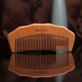 thumbnail image 6 of Unisex Mahogany Comb Anti-static Wood Comb Natural Hair Detangler Wooden Comb Home Travel Wood Anti-static Fine-tooth Comb, 6 of 6