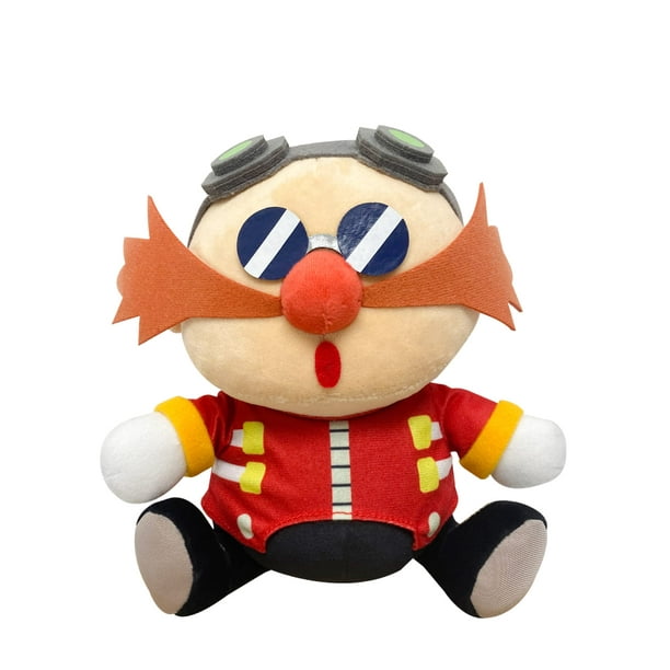 Peluche Sonic The Hedgehog Dr. Eggman de Great Eastern Entertainment, sentado mientras duerme, 7 cm