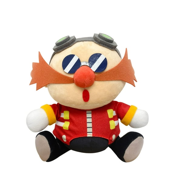 Peluche Sonic The Hedgehog Dr. Eggman de Great Eastern Entertainment, sentado mientras duerme, 7 cm