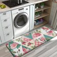 thumbnail image 3 of Pioneer Flower Floral Print Pattern Kitchen Rug Mat,Kitchen Runner Rugs Non Skid Washable,Decorative Kitchen Floor Mats for Kitchen,Sink,Laundry,17"x47.2", 3 of 7