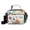 Watercolor Colorful Floral, variant on Insulated Lunch Bag 6L Leak-Proof Lunch Box with Shoulder Strap Multiple Pockets Lunch Tote Vibrant Garden Filled