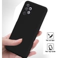 thumbnail image 5 of Galaxy A32 5G Case,Liquid Silicone Case Gel Rubber Bumper Slim Fit Shockproof Protective Phone Case for Samsung Galaxy A32 5G, Black, 5 of 6