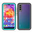 thumbnail image 1 of TORUBIA Waterproof Case Protective Shell For Huawei P20 Pro Waterproof Case 360 Degree Waterproof Dustproof Case Cover Dots Pattern Protective Shell (Blue), 1 of 8