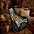 thumbnail image 3 of Tech Week Crew Humor Theater, Playful Food Art Scene, Warm Flannel Blanket for Living Room and Reading Nook with Detailed Artwork, Art Lovers Birthday Gift, Playful Home Decor, 3 of 9