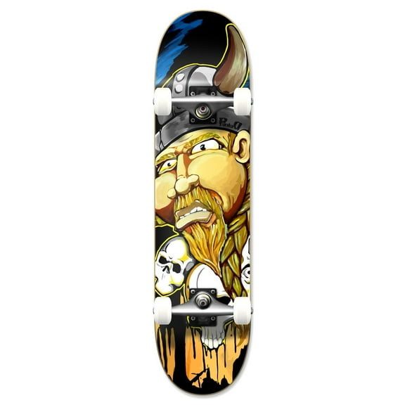 Yocaher Graphic Complete 31" x 7.75" Skateboard - Viking