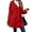 Red, variant on Decentake Women Jacquard Hooded Cardigan Coat, Long Sleeve Warm Knit Outerwear for Fall Winter, Casual Layering Jacket for Daily Wear