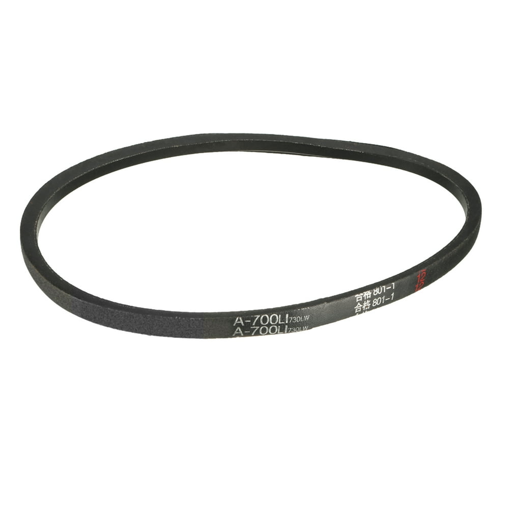 A700 V Belt Machine Transmission Rubber, Black Replacement Drive Belt.