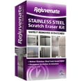 Rejuvenate Stainless Steel Scratch Eraser Kit Removes Scratches Gouges
