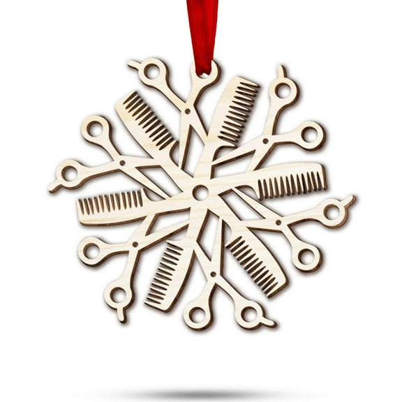 Hairdresser Christmas Ornaments for Hairstylist Women, Best Hairdresser Gifts for Women, Unique Hair Stylist Ornaments, Special for Hairdressers
