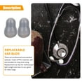 thumbnail image 2 of LITINKIMI Ear Bud Replacement Tip Stethoscope Ear Tips PVC Grey 4Pcs, 2 of 8