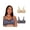 Private Jet/Nude, variant on 18 Hour Silky Soft Smoothing Cool & Breathable Wireless Bra, 2-Pack White/Nude 40DD Women's