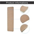 thumbnail image 3 of 15 Pcs Light Brown 29.92 x 7.87 inch Anti-Slip Stair Treads Floor Stair Protectors Device Wash Mat Silent Protection Wear and Scratch Resistant, 3 of 10