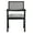 Black/Gray, variant on Steve Silver Magnolia Modern Upholstered Dining Chair, Set of 2, Gray