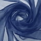thumbnail image 1 of Tela de Tul de Organza Uxcell Cristalina Seda para Manualidades DIY, Color Azul Marino, 1 of 7