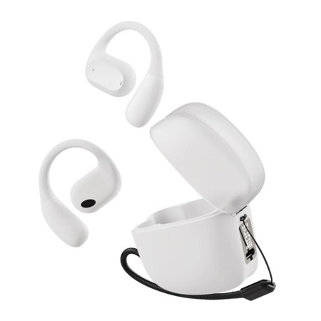 JOGZMZ Bluetooth 5.3 Comfort Earbuds Ear Hanging Type Non in Ear Directional Sound Transmission Ultra Long Range Bluetooth Wireless Earphones