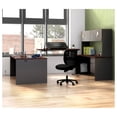 thumbnail image 6 of HON H38934.N.S 38000 Series 72 in. x 36 in. x 29.5 in. Desk Shell - Mahogany/Charcoal, 6 of 7