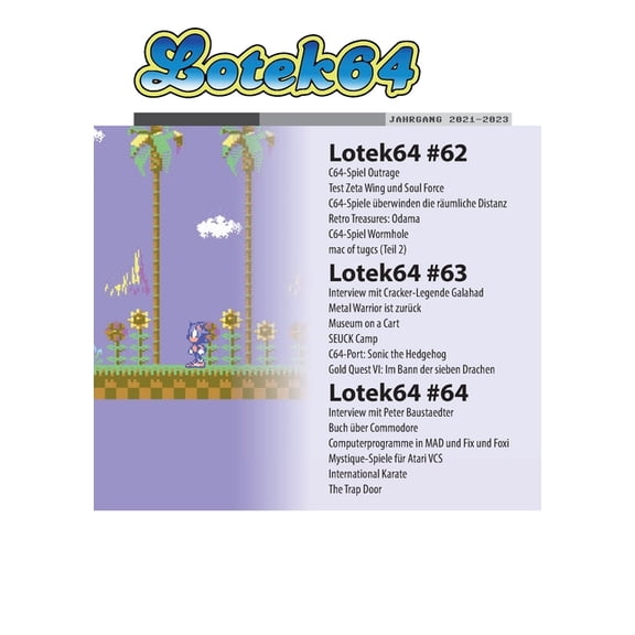 Lotek64 #2021-2023: Ausgaben 62, 63 und 64, (Paperback)