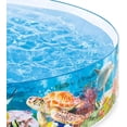 thumbnail image 6 of Deep-sea blue 8-foot x 18-inch instant circular plastic ground children's swimming pool, 6 of 7
