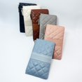 thumbnail image 3 of Pu Leather Women Wallet New Zipper Solid Color Mobile Phone Bag Large Capacity Coin Purse Blue, 3 of 6