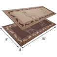 thumbnail image 3 of Ming's Mark PE1 8' x 18' Deer Mat, Brown/Beige, 3 of 5