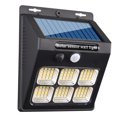 thumbnail image 1 of ¡Ahorros para la vuelta al cole! Luces solares Feltree para exteriores con sensor de movimiento, 3 modos y 96 luces LED, luces de seguridad de pared para cercas, jardines, patios y puertas (1 unidad), 1 of 8