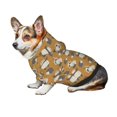 thumbnail image 7 of Honeii Forest Animal Print Small Dog Hoodies Pet Hooded Sweatshirts Fall Winter Puppy Cat Sweaters Warm Clothes for Small Dogs Outfits Costume-Medium, 7 of 7