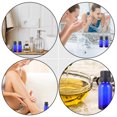 thumbnail image 3 of MasteelfCA 12PCS 15ml Blue Empty Essential Oil Bottle Simple Large Lid Drop Hole Sub Bottle, 3 of 8