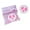 Pink, variant on Halloween Skull Squishy Fidget Toys for Adults, Cartoon Anime Tactile Gadget, Soft Rubber Indoor Desktop Sensory Accessory Multi Color 1 Pack