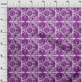 thumbnail image 3 of oneOone Cotton Cambric Purple Fabric Block Sewing Fabric By The Yard Printed Diy Clothing Sewing Supplies 42 Inch Wide, 3 of 6