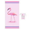 thumbnail image 3 of CSChome Towel Hidden Buckle Design Portable Kids Bath Towel Superfine Fiber Cartoon, 3 of 7