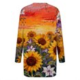thumbnail image 5 of Kaondbfi Cardigan for Women, Lightweight Casual Printed Open Front Coat Floral Long Shrug Bolero Women's Winter Coat, 5 of 5