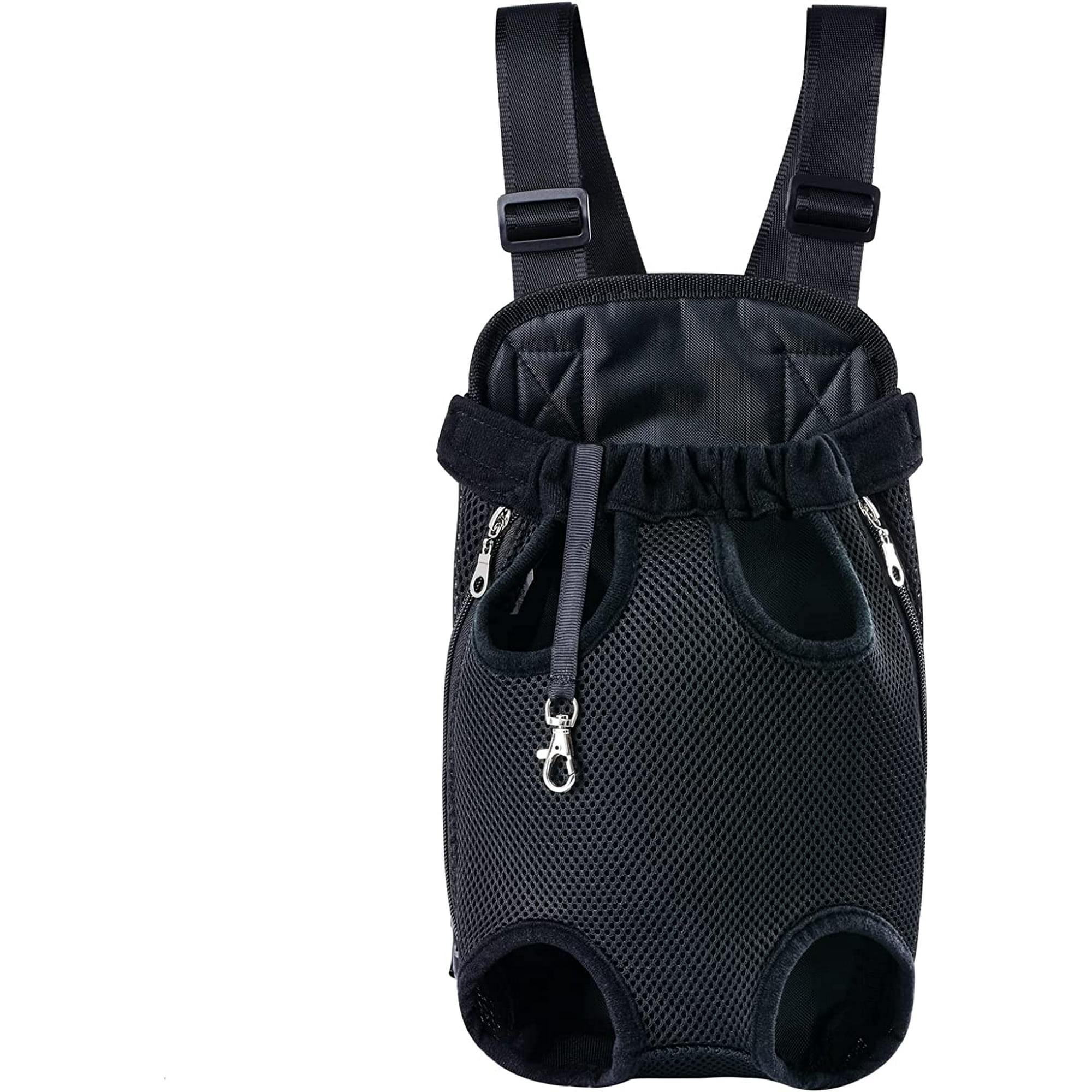 Backpack Front Chest Strap Pet Carry Backpack Adjustable Hands Free Legs Outing Travel Bag S Size Bag Size 28 18cm 11.0 7.0 Inch Suitable for Small and Medium Dogs Walmart