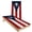 Add Carrying Case, variant on Skip's Garage | Puerto Rico Flag Cornhole Board Set | Includes Boards & Bags | Choose Your Size & Accessories