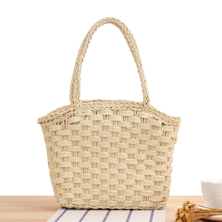 Square Straw Bag