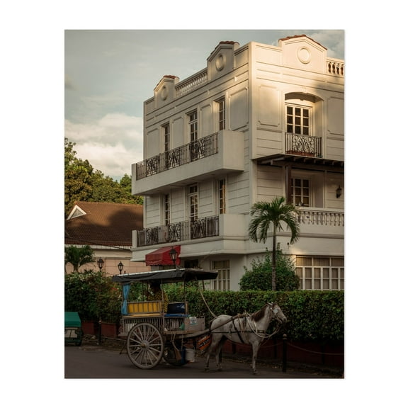 The Old Days - Manila Philippines Photography Unframed Wall Art Print 8 x 10 inches
