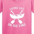 thumbnail image 4 of Inktastic Living Life on the Lake Youth T-Shirt, 4 of 5