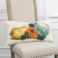 thumbnail image 5 of Rizzy Home Gourds 14" x 26" Cotton Duck Pillow Cover in Multi-Color, 5 of 5